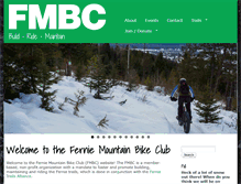 Tablet Screenshot of bikefernie.ca